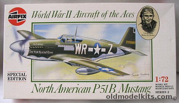 Airfix 1/72 P-51B Mustang - Lt. Henry W Brown, 02083 plastic model kit